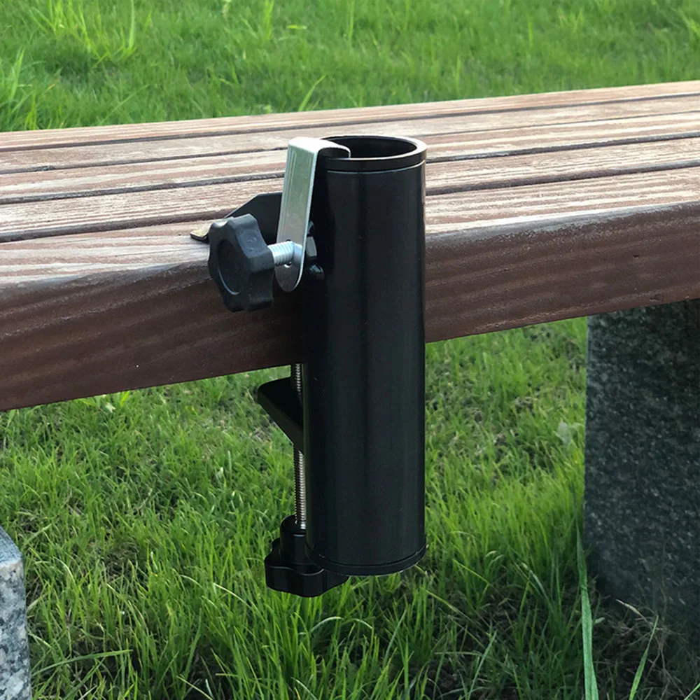 Outdoor Furniture Umbrella - Rutschfester Strand-Sonnenschirmhalter, Langlebige Outdoor-Möbel-Schirmbefestigungsklammer, Tragbare Terrassen-Sonnenschutz-Halterung