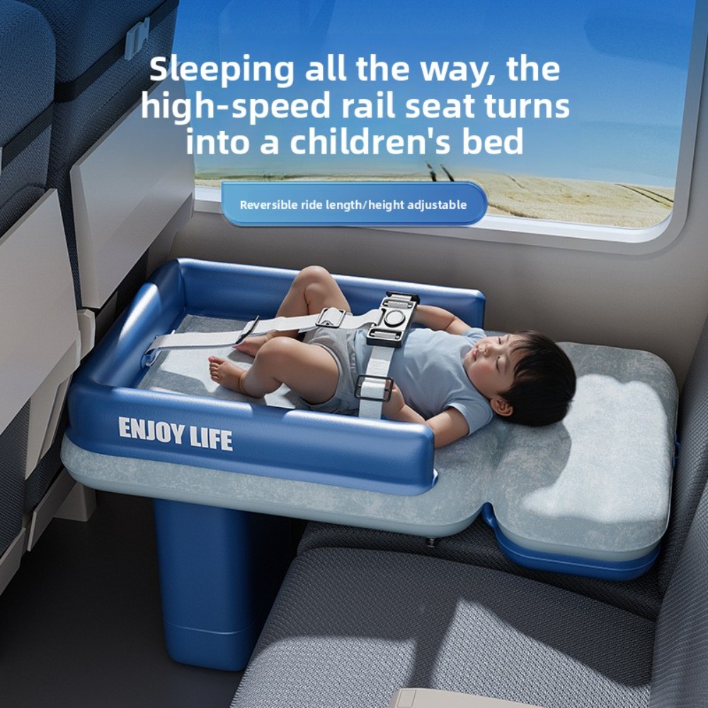 Outdoor Furniture Arhaus - Aufblasbare Kleinkind-Flugzeugbett- und Autositzverlängerung, tragbare Kinder-Reisematratze