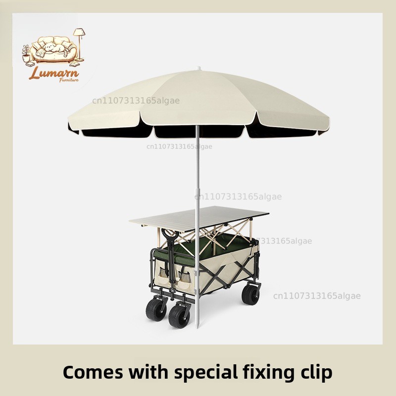 Outdoor Furniture Vendors - Tragbarer, faltbarer Camping-Fahrzeug-Sonnenschirm, Outdoor-Sonnenschutz für Straßenverkäufer