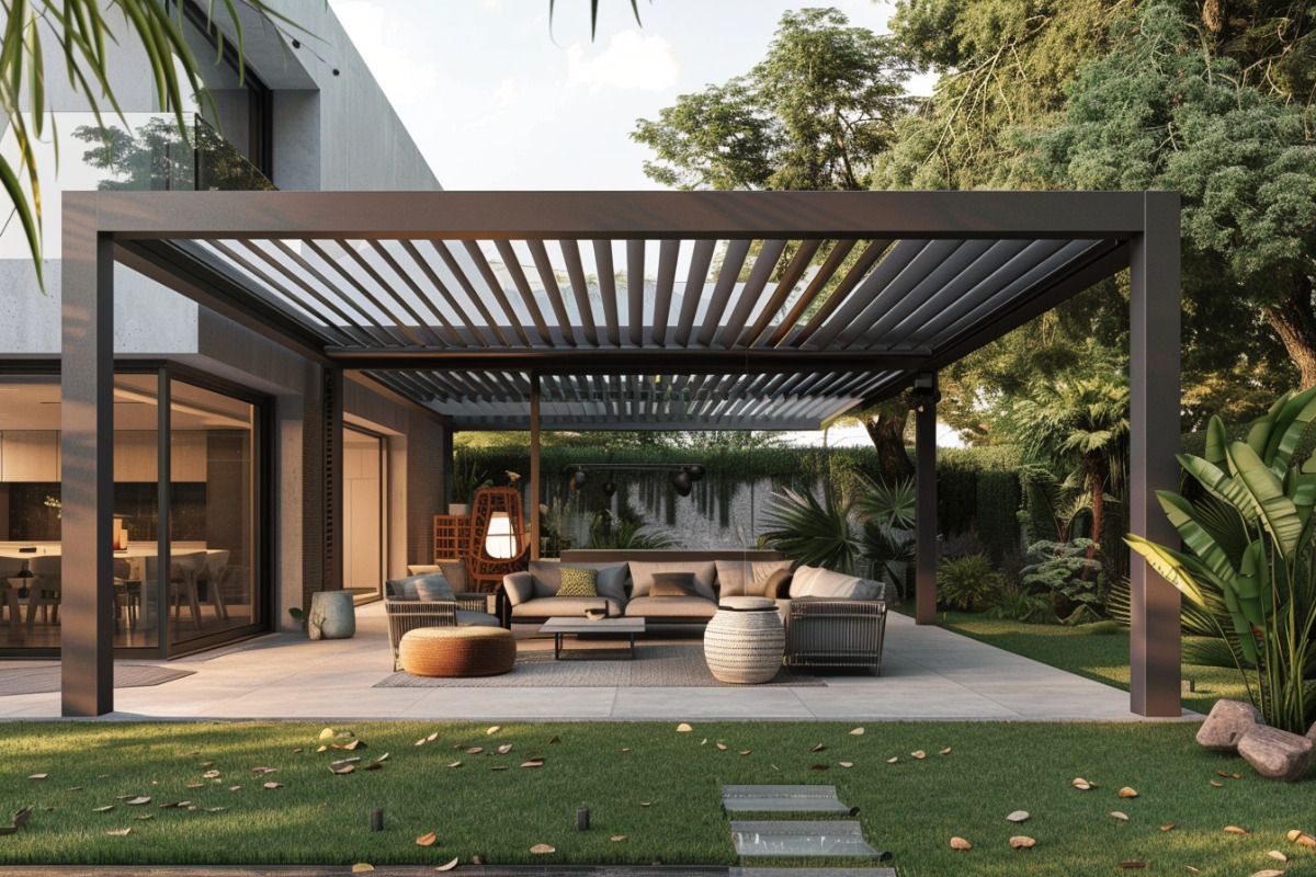 Luxuriöser Pulverbeschichteter – Outdoor Furniture Gazebo Bewertung und Preis