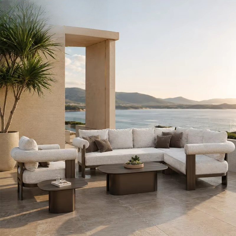 # Luxuriöses Villa-Sofa-Set, m – Outdoor Furniture L Shape Bewertung und Preis