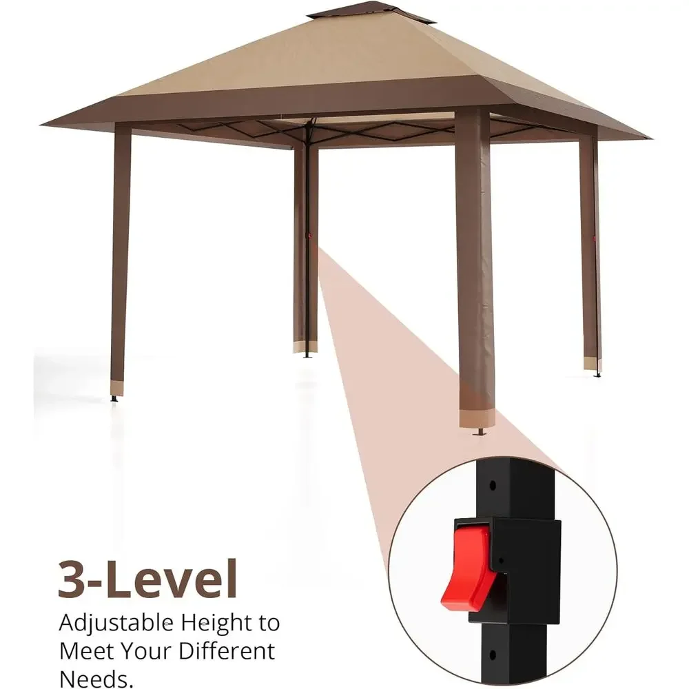 13x13 Outdoor-Pavillon mit Net – Outdoor Furniture Gazebo Bewertung und Preis
