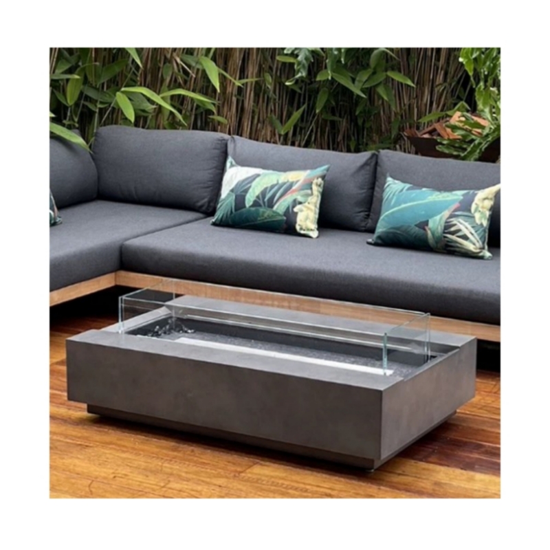 Moderner Corten-Stahl-Gasfeuer – Outdoor Furniture With Fire Pit Bewertung und Preis