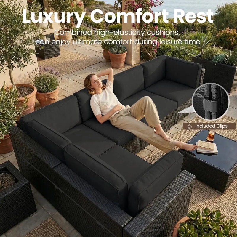 8-teiliges Gartenmöbel-Set aus – Outdoor Furniture With Fire Pit Bewertung und Preis