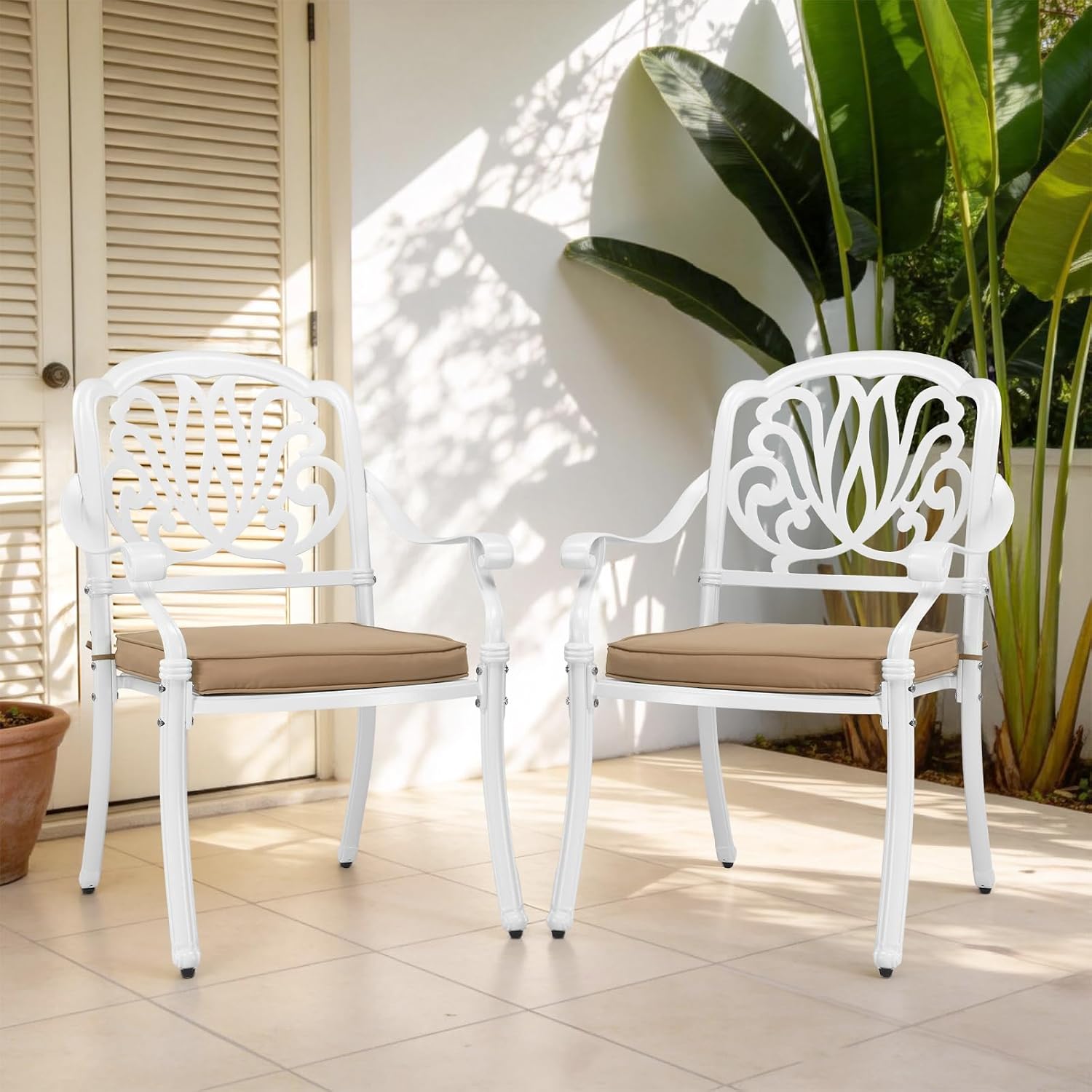 Gartenstühle aus Aluminiumguss – Outdoor Furniture Vintage Bewertung und Preis