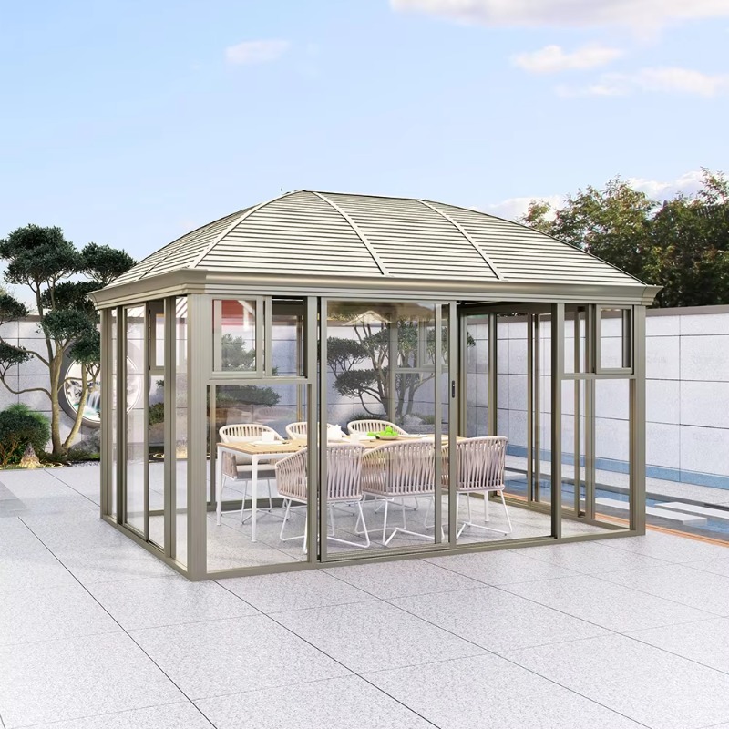 Freistehende Wintergärten Glas – Outdoor Furniture Gazebo Bewertung und Preis