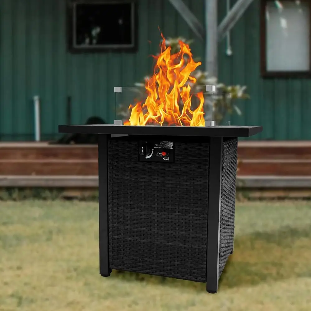 Korbmöbel-Set für den Außenber – Outdoor Furniture With Fire Pit Bewertung und Preis