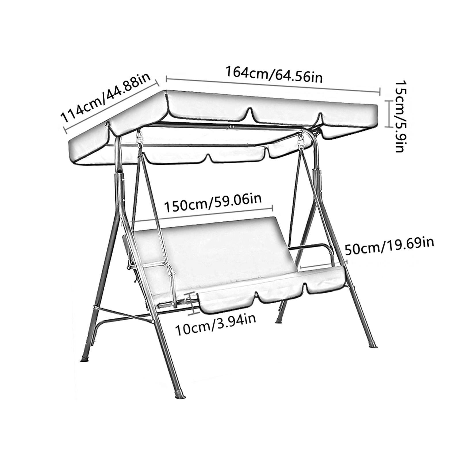 Terrassen-Schaukelüberdachung  – Outdoor Furniture Deals Bewertung und Preis