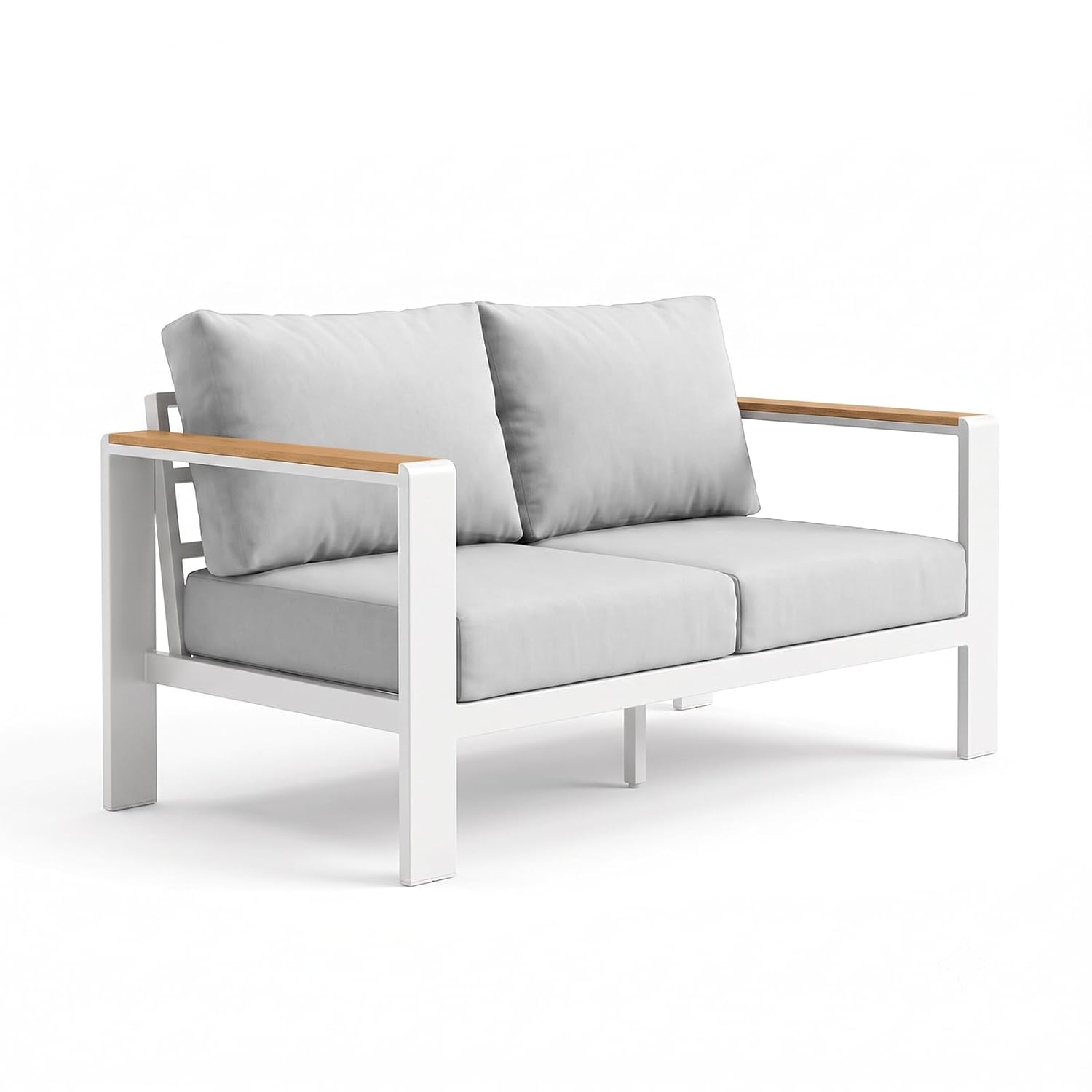 Aluminium-Outdoor-Loveseat, ro – Outdoor Furniture Loveseat Bewertung und Preis