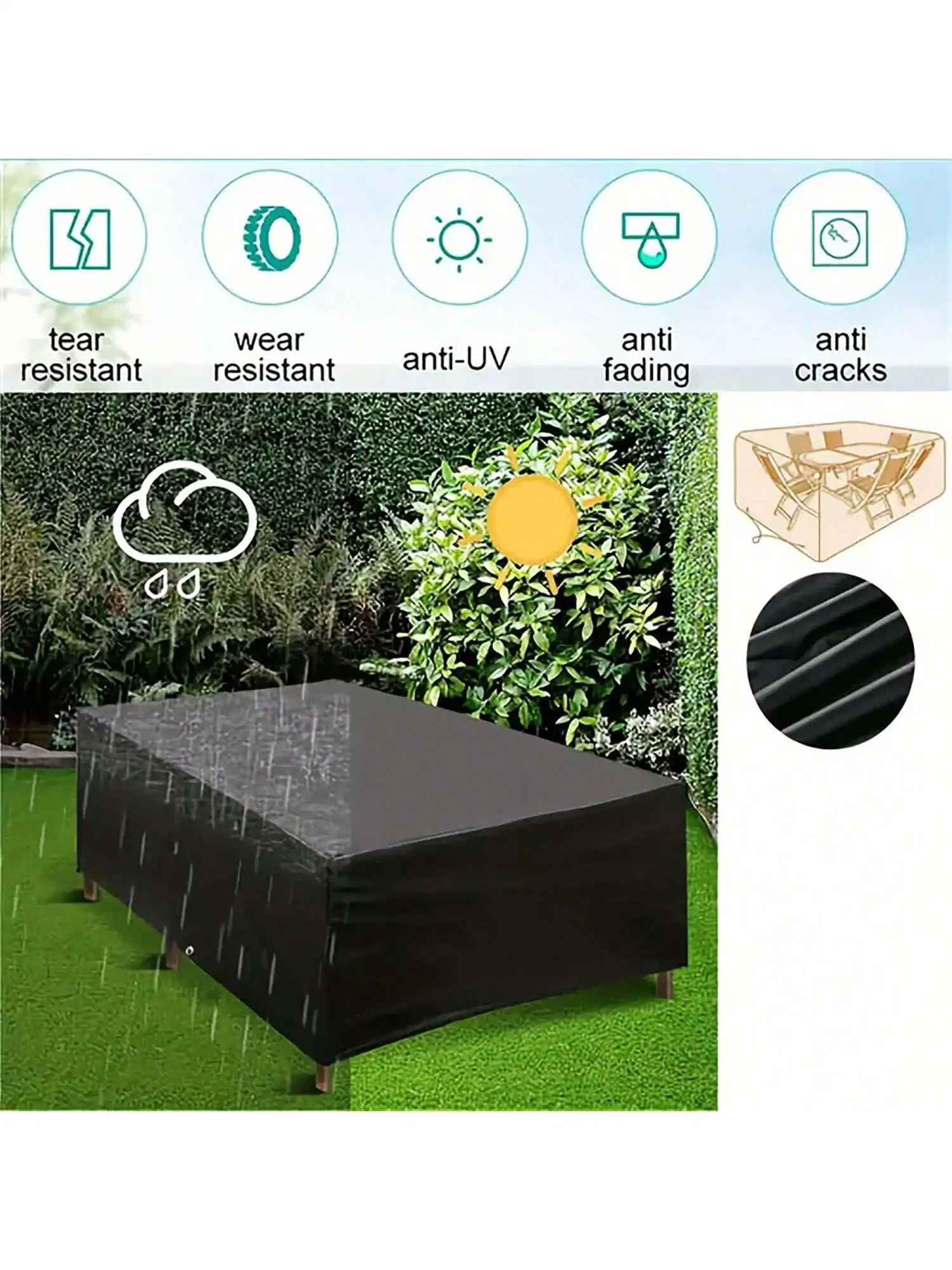 Multi-Size-Außen terrasse Gart – Outdoor Furniture Arhaus Bewertung und Preis