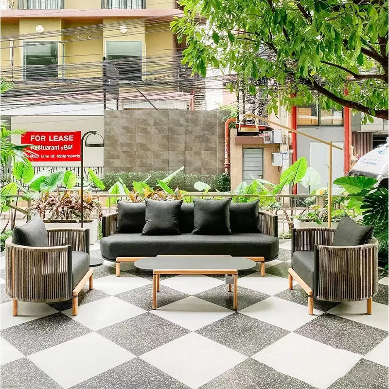 Outdoor-Rattan-Sofa-Set Garten – Outdoor Furniture On Sale Bewertung und Preis