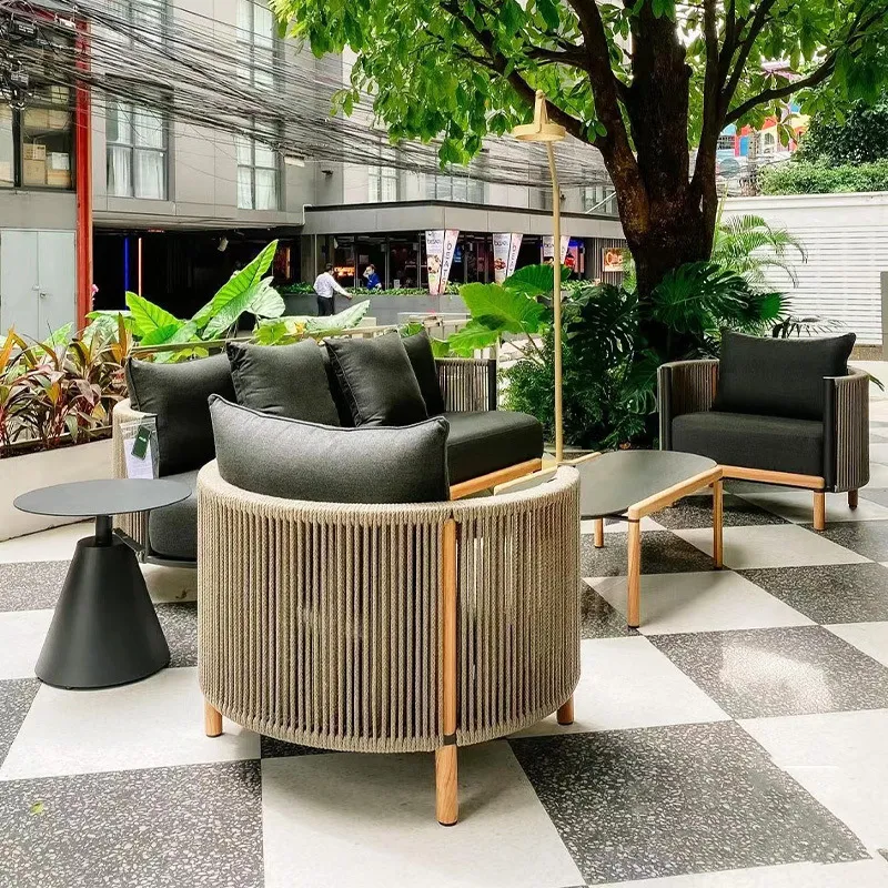 Outdoor-Rattan-Sofa-Set Garten – Outdoor Furniture On Sale Bewertung und Preis