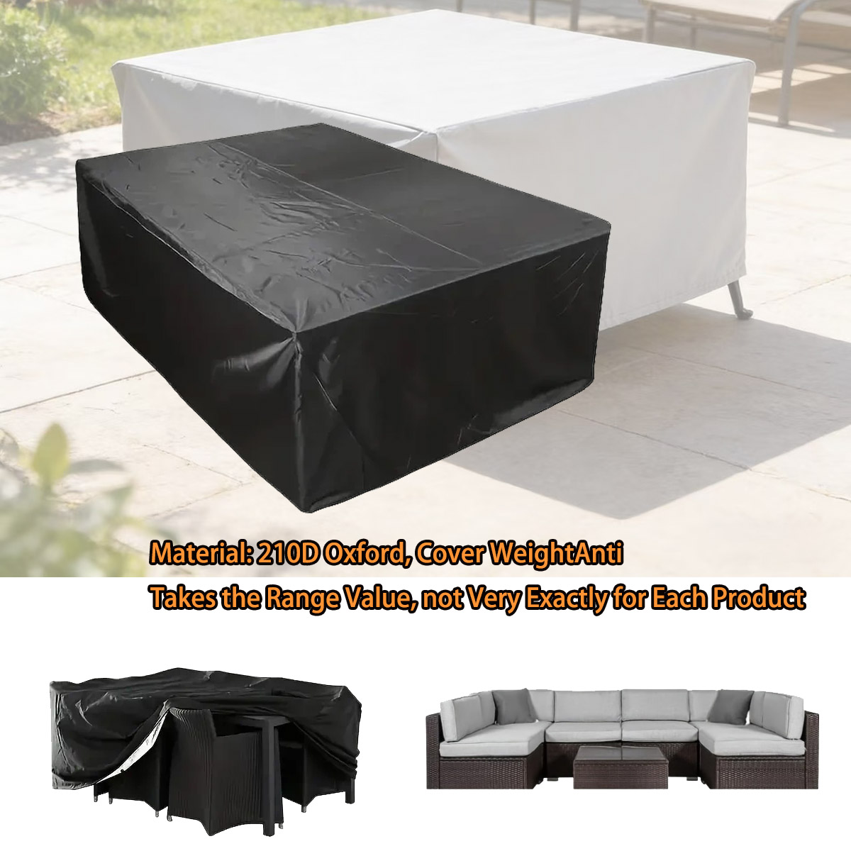 600 Größen Outdoor-Möbelabdeck – Outdoor Furniture Arhaus Bewertung und Preis