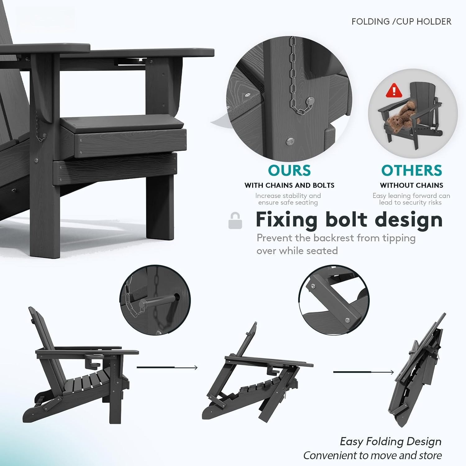 Outdoor-Klappstühle, 2er-Set,  – Outdoor Furniture With Fire Pit Bewertung und Preis