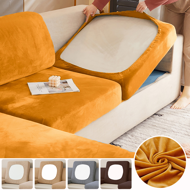 Elastischer Samt-Sitzkissenbez – Outdoor Furniture L Shape Bewertung und Preis