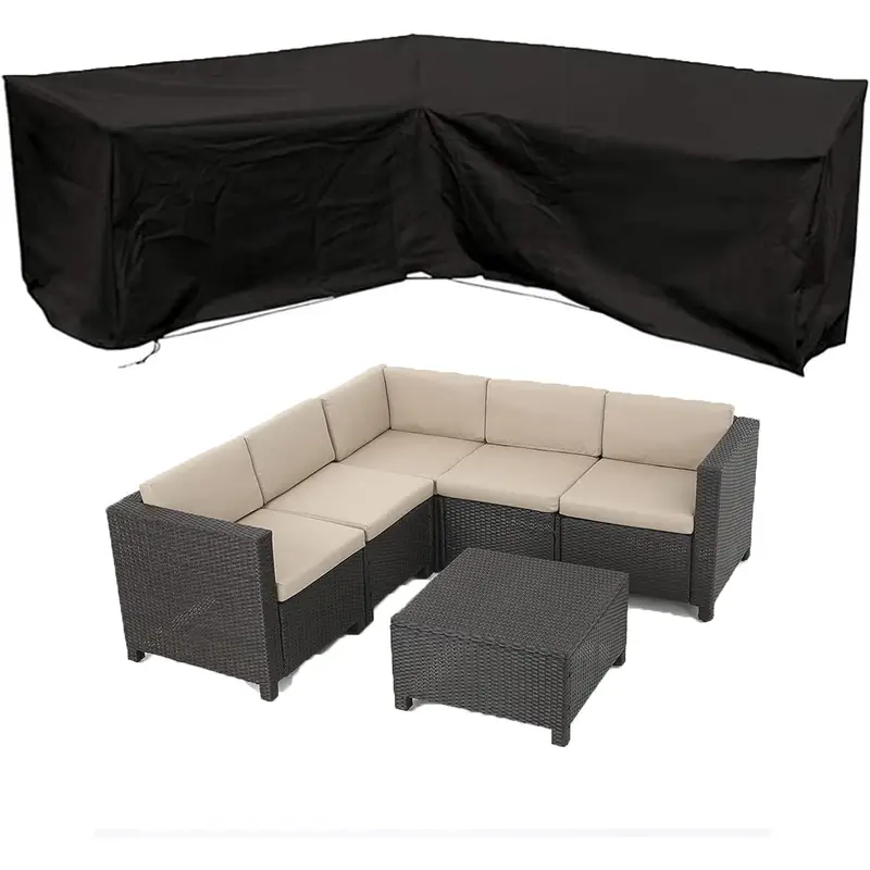 Anti-UV L-förmige Outdoor-Sofa – Outdoor Furniture L Shape Bewertung und Preis