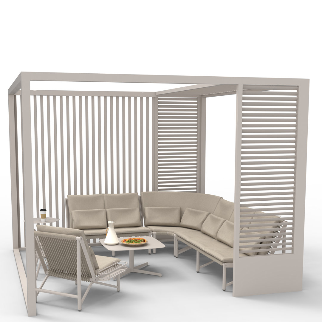 Outdoor-Sofa aus Metall, Garte – Outdoor Furniture On Sale Bewertung und Preis