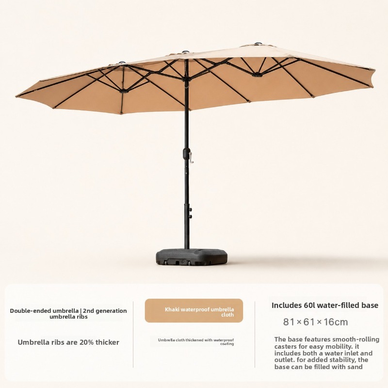 Großer Outdoor-Sonnenschirm mi – Outdoor Furniture Umbrella Bewertung und Preis