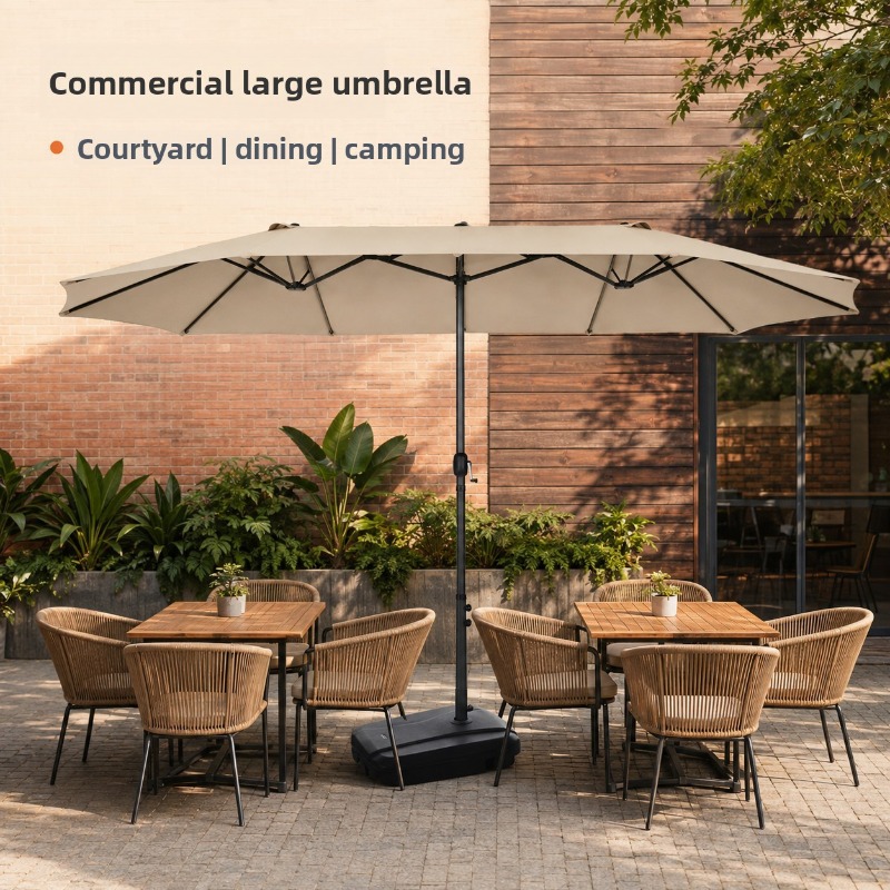 Großer Outdoor-Sonnenschirm mi – Outdoor Furniture Umbrella Bewertung und Preis