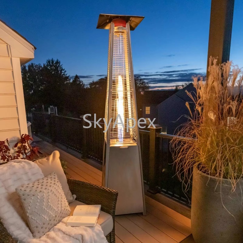 Flammenpyramide-Terrassenheizu – Patio Heater Standing Bewertung und Preis