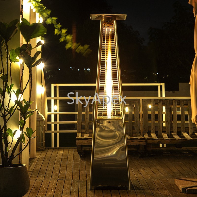 Flammenpyramide-Terrassenheizu – Patio Heater Standing Bewertung und Preis
