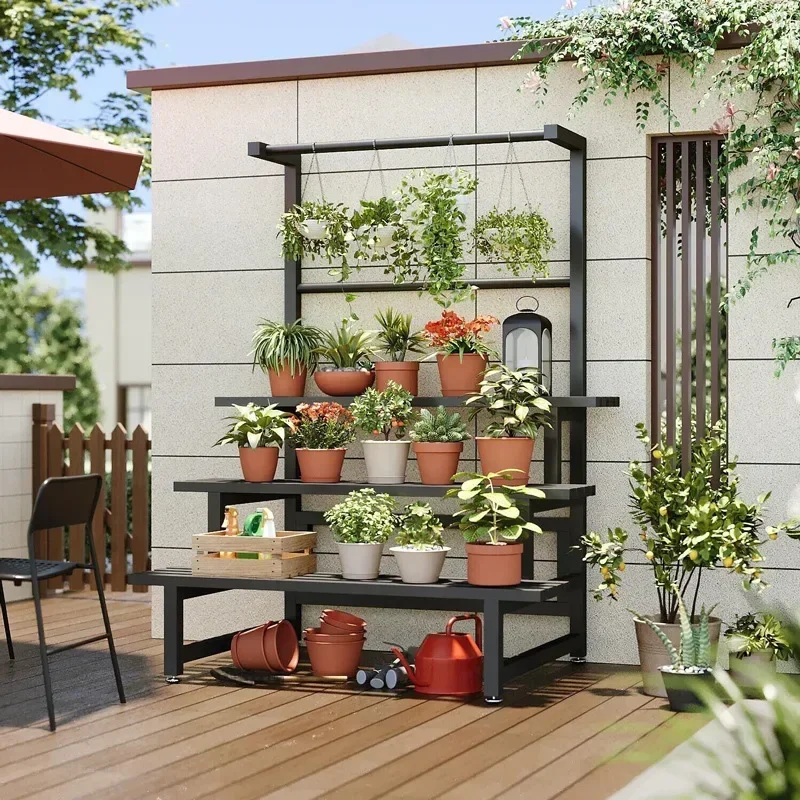 Mehrstufiges Pflanzenregal, un – Outdoor Furniture On Sale Bewertung und Preis