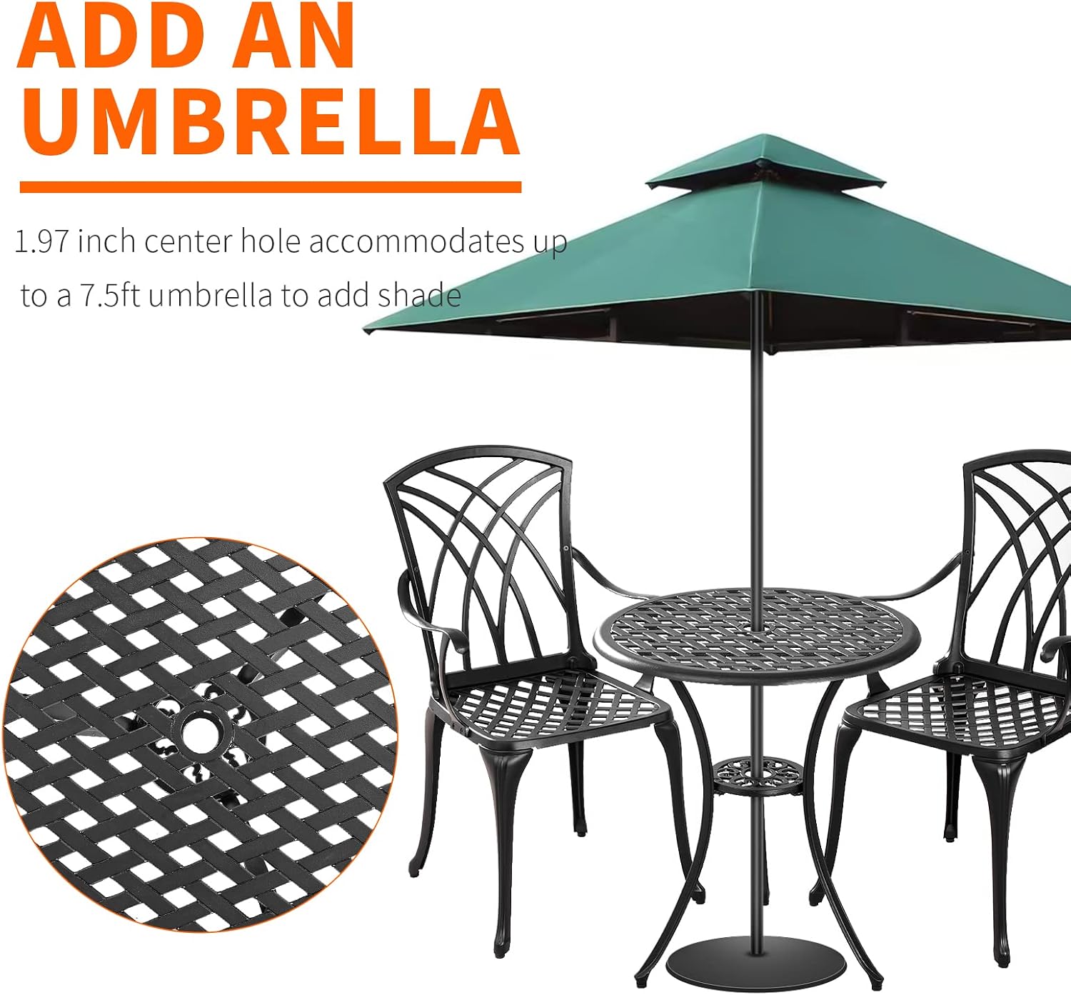 Outdoor-Bistro-Set für die Ter – Outdoor Furniture Vintage Bewertung und Preis