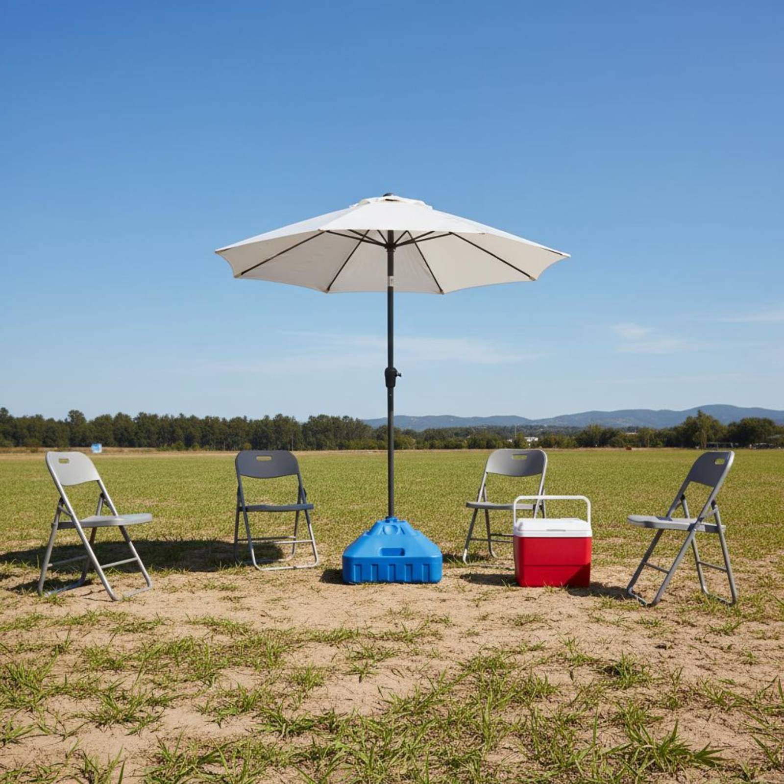 Wasserbefüllbarer Sonnenschirm – Outdoor Furniture Vendors Bewertung und Preis